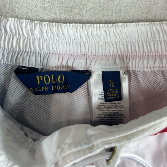 NWT Polo Ralph Lauren XL Stars and Stripes USA American Swim Shorts Trunks - Picture 5 of 8